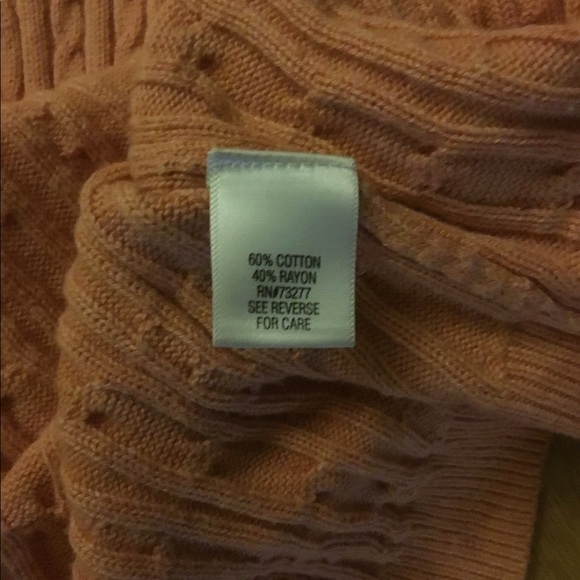 NWOT Croft & Barrow cable knit sweater sz XXL - Picture 2 of 3